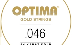 Coardă chitară electrică Optima  Gold strings round wound E6 .046w