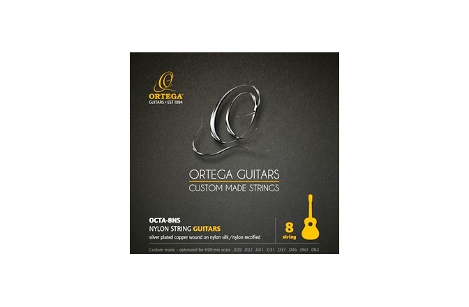 Coardă chitară Ortega Single String - Nylon Silver- plated Copper Wound - Single String 029