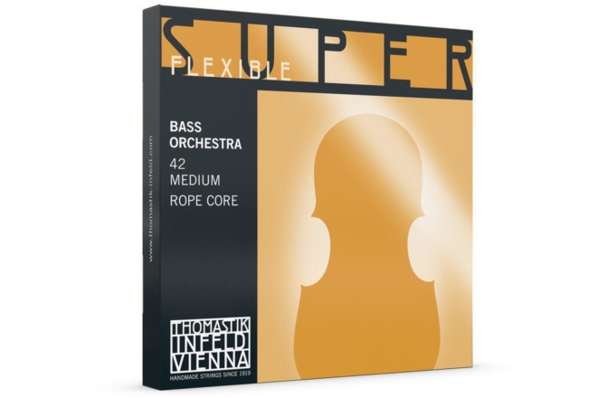 Double Bass String Thomastik Double Bass Strings Superflexible Rope Core D