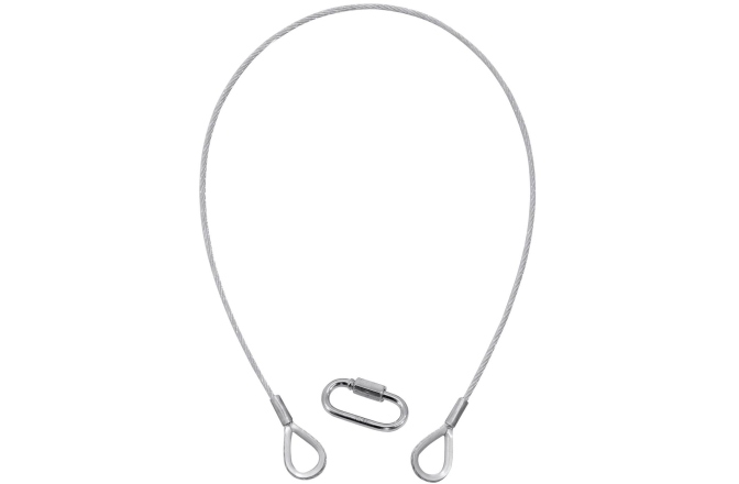 Coardă de siguranță Eurolite Safety Bond A 3x600mm up to 5kg, silver