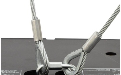 Coardă de siguranță Eurolite Safety Bond A 3x600mm up to 5kg, silver