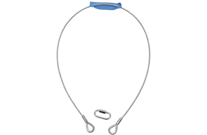 Coardă de siguranță Eurolite Safety Bond A 4x1000mm up to 15kg silver
