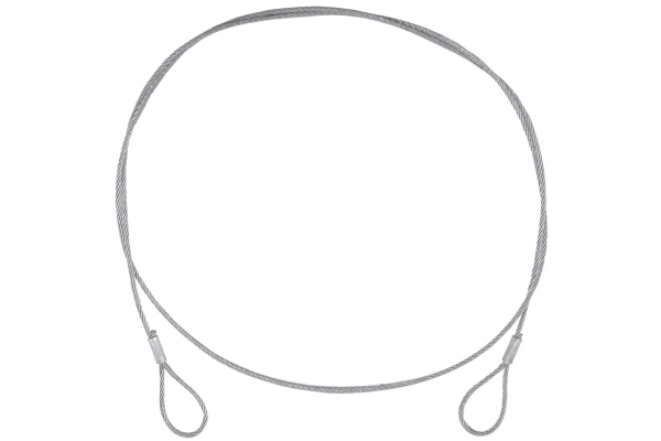 Steel Rope (FC) 900x3mm silver without quick link