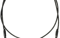 Coardă de siguranță Eurolite Steel Rope (SC) 900x3mm black without quick link