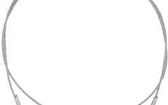 Coardă de siguranță Eurolite Steel Rope (SC) 900x3mm silver without quick link