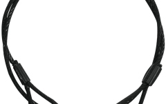 Coardă de siguranță Eurolite Steel Rope (SC) 900x4mm black
