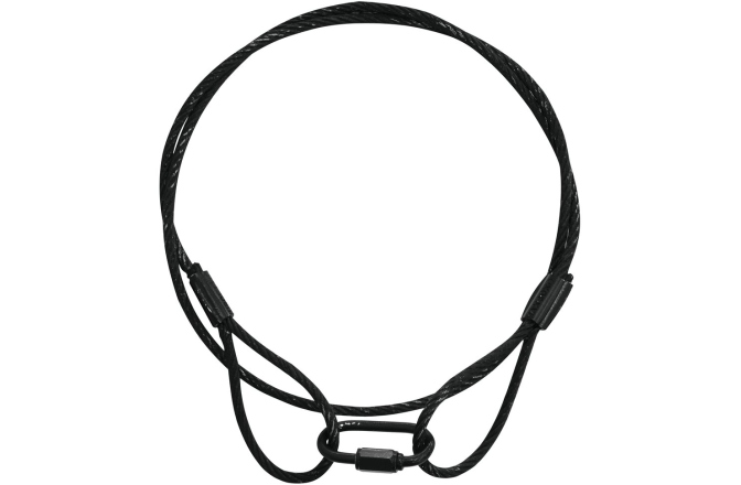 Coardă de siguranță Eurolite Steel Rope (SC) 900x4mm black