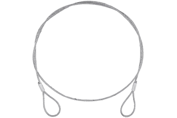 Steel Rope (SC) 900x4mm silver