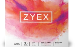 Coarda Do (C) contrabas 3/4 Daddario Zyex Bass Single C (Extended E) String 3/4 Scale MT