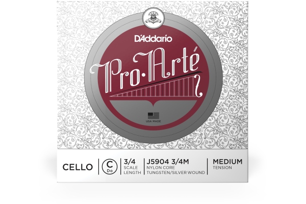 Pro-Arte Cello Single C String 3/4 Scale MT Pro-Arte Cello Single C String 3/4 Scale MT