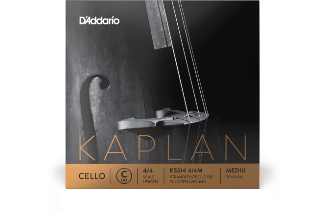 Coarda Do(C) de violoncel Daddario Kaplan Cello Single C String 4/4 Scale MT