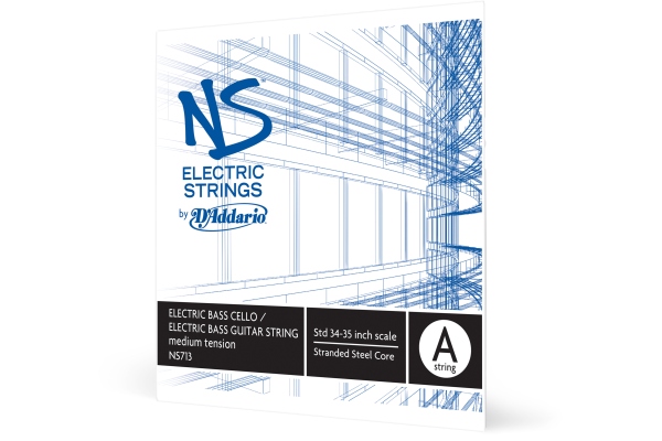 NS Electric Bass/Cello Single A String 4/4 Scale MT NS Electric Bass/Cello Single A String 4/4 Scale MT