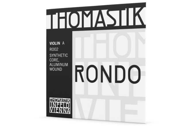 Coarda La(A) vioară Thomastik Rondo RO02 A Synth/Alu 4/4