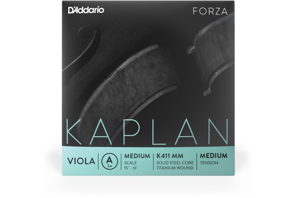 Kaplan Forza Viola Single A String Medium Scale MT