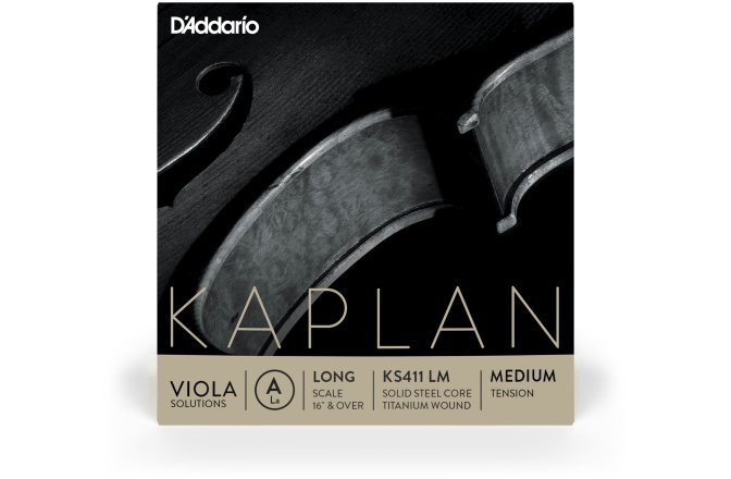 Coarda La(A) Violă Daddario Kaplan Solutions Viola La(A) LS MT KS411 LM