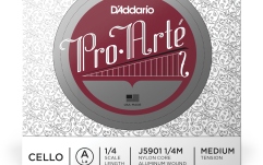 Coarda La(A) violoncel 1/4 Daddario Pro-Arte Cello Single A String 1/4 Scale MT