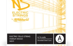 Coarda La(A) violoncel 4/4 Daddario NS Electric Cello Single A String 4/4 Scale MT