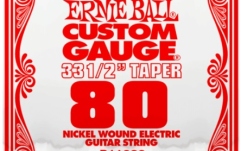 Struna Low C gitara elektryczna Ernie Ball 080 Nickel Wound