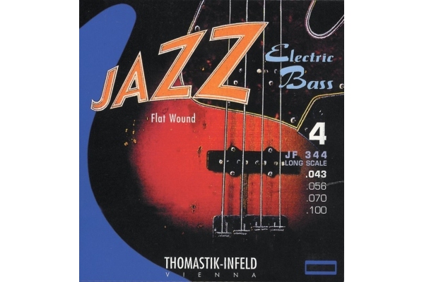  Jazz Bass series nickel flat wound round core 0.106