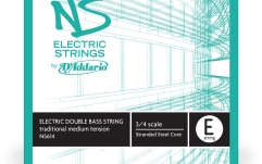 Coarda Mi(E) contrabas / Bas electric 3/4 Daddario NS Electric Traditional Bass Single E String 3/4 Scale MT