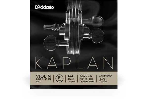 Kaplan Golden Spiral Solo Loop End Violin Single E String 4/4 Scale HT Kaplan Golden Spiral Solo Loop End Violin Single E String 4/4 Scale HT