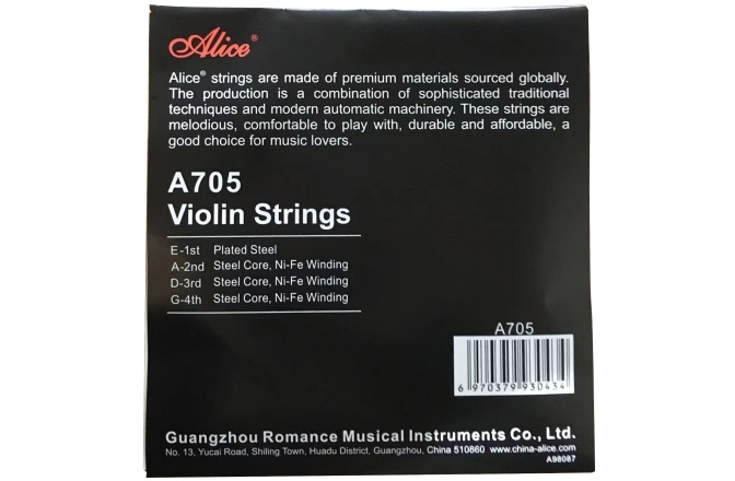 Coardă Mi(E) vioară  Alice A705-1 Violin Mi