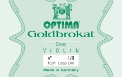 Coarda Mi(E) vioară Optima Goldbrokat Extra-Hard E 0,28 S 1/8