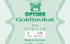Coarda Mi(E) vioară Optima Goldbrokat Hard E 0,27 K 1/16