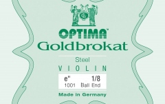 Coarda Mi(E) vioară Optima Goldbrokat Hard E 0,27 K 1/8