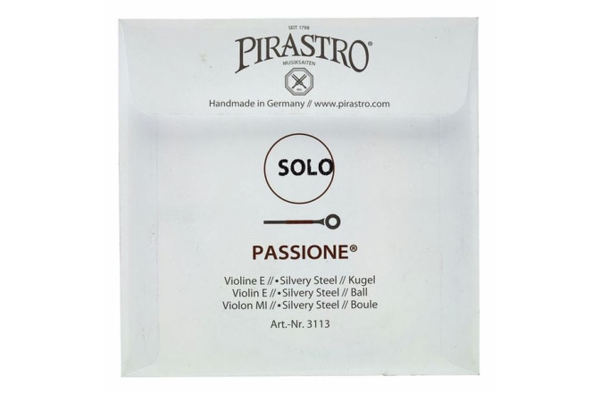 Coardă Mi(E) vioară  Pirastro Passione Solo Violin E 4/4 BE