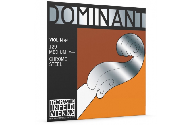 Coarda Mi(E) vioară Thomastik Dominant 129 Mediu E 4/4
