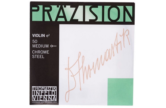 Coarda Mi(E) vioară Thomastik Präzision E Violin 4/4 Medium 50