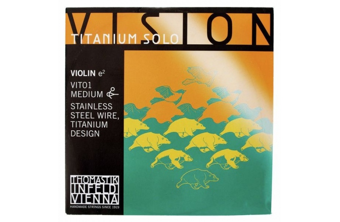 Coarda Mi(E) vioară Thomastik Vision Titanium Solo E VIT01 4/4