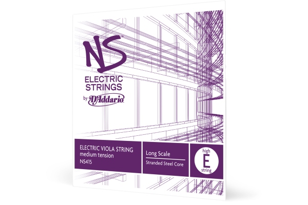 NS Electric Viola Single High E String Long Scale MT
