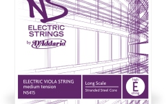 Coarda Mi(E) violă electronică Daddario NS Electric Viola Single High E String Long Scale MT
