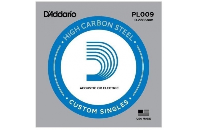 Coardă pentru Chitară Electrică / Acustică Daddario PL009 Single String