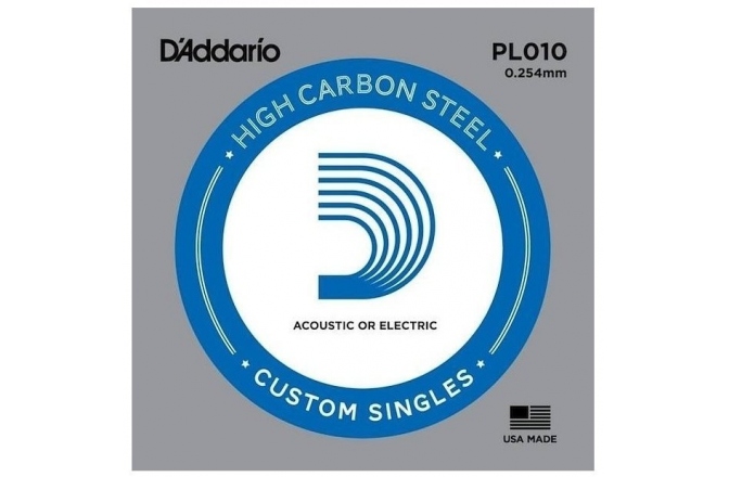 Coardă pentru Chitară Electrică / Acustică Daddario PL010 Single String