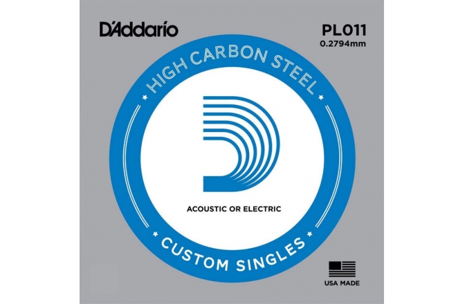 Coardă pentru Chitară Electrică / Acustică Daddario PL011 Single String