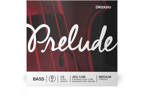 Prelude Bass Single D String 1/2 Scale MT Prelude Bass Single D String 1/2 Scale MT