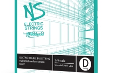 Coarda Re(D) contrabas / Bas electric 3/4 Daddario NS Electric Traditional Bass Single D String 3/4 Scale MT
