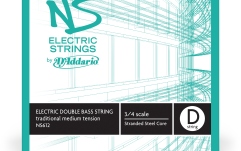 Coarda Re(D) contrabas / Bas electric 3/4 Daddario NS Electric Traditional Bass Single D String 3/4 Scale MT