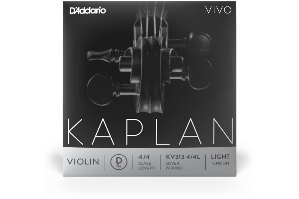 Kaplan Vivo Violin D String 4/4 Scale LT