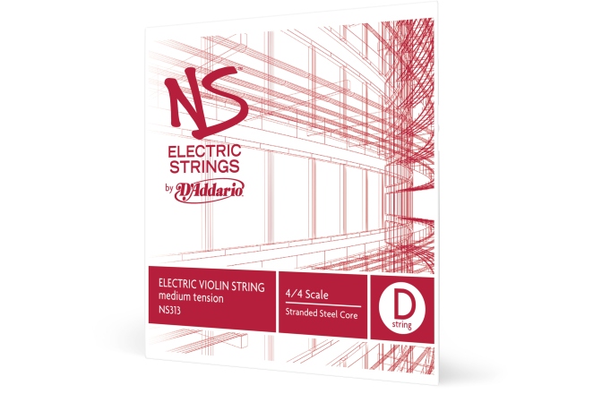 Coarda Re(D) Vioară 4/4 Daddario NS Electric Violin Single D String 4/4 Scale MT