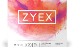 Coarda Re(D) Vioară 4/4 Daddario Zyex Violin Single Aluminum D String 4/4 Scale MT
