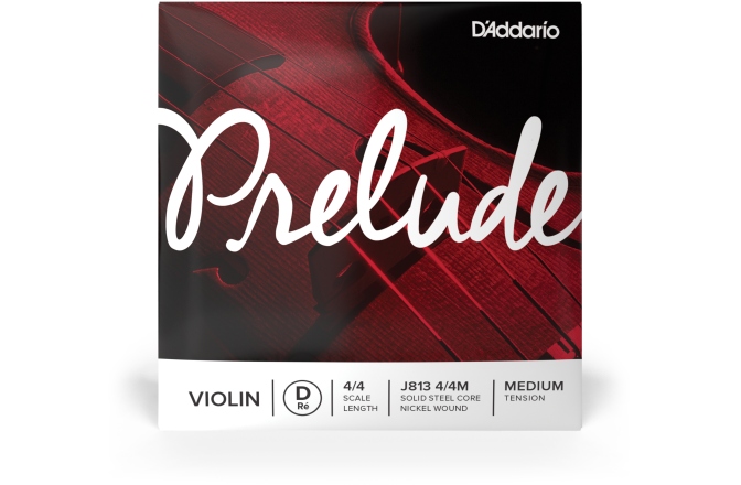 Coarda Re(D) vioară Daddario Prelude J813 4/4 Medium D/Re