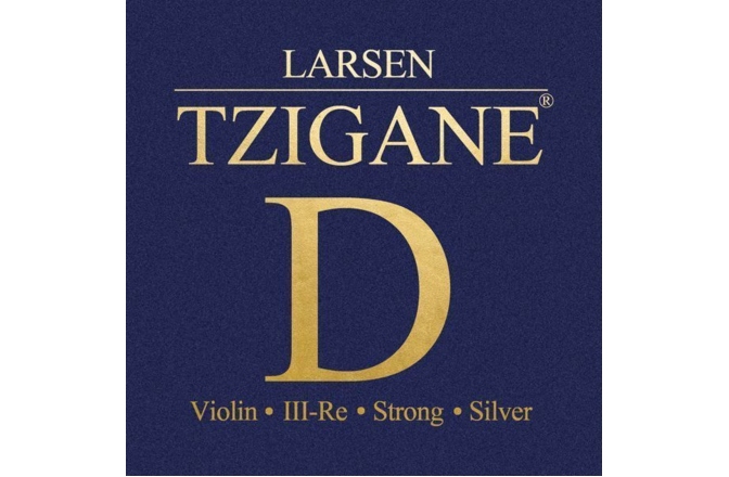 Coarda Re(D) vioară Larsen Tzigane Re(D) Strong Silver