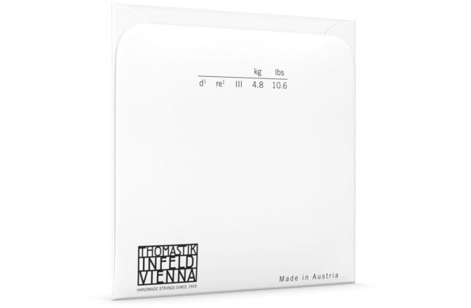 Coarda Re(D) vioară Thomastik Rondo RO03A D Synth./Silber 4/4