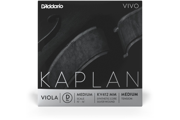 Kaplan Vivo Viola D String Medium Scale MT