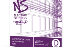 Coarda Re(D) Violă electronică Daddario NS Electric Viola Re(D) LS MT NS412