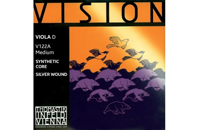 Coarda Re(D) violă Thomastik Vision Viola Re(D) VI22A Mediu